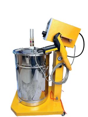 110V/220V Manual Portable Metal Electrostatic Powder Spraying Machine dengan Spray Gun