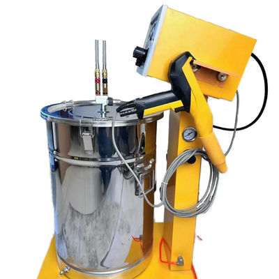 Garis produksi lapisan substrat baja dengan peralatan penyemprotan lapisan pasokan daya