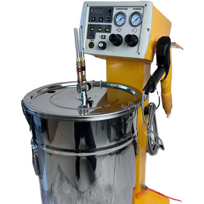 Voltage yang disesuaikan dan WL-02 Electrostatic Powder Coating Machine untuk logam