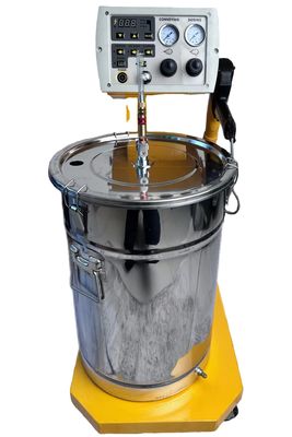 Voltage yang disesuaikan dan WL-02 Electrostatic Powder Coating Machine untuk logam