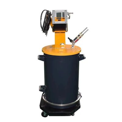 Mesin Lapisan Logam Pulver Lapisan Electrostatic Sprayer dengan Kapasitas 600g/min