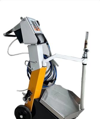 Vibration Absorption Powder Coating Booth Machinery untuk Efficiency Coating Industri