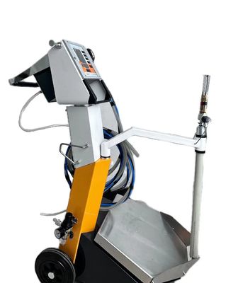 Vibration Absorption Powder Coating Booth Machinery untuk Efficiency Coating Industri