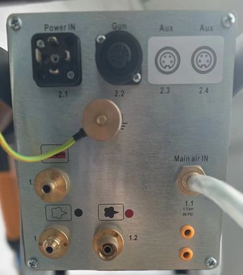 450g/menit PT-S45-5 Electrostatic Sprayer untuk Substrat Baja Pilihan Perusahaan Iklan