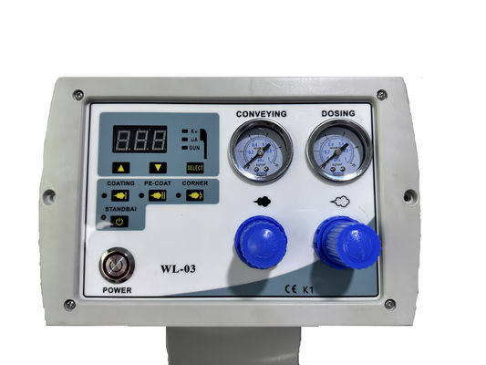 220V 50W Powder Coating Spray Gun Vacuum Adsorpsi Logam Elektrostatik Bubuk Lukisan Mesin