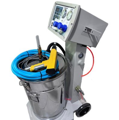 220V 50W Powder Coating Spray Gun Vacuum Adsorpsi Logam Elektrostatik Bubuk Lukisan Mesin