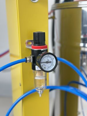 220V/110V 50hz Perlindungan Lingkungan Mesin Semprot Logam dengan Ukuran Disesuaikan