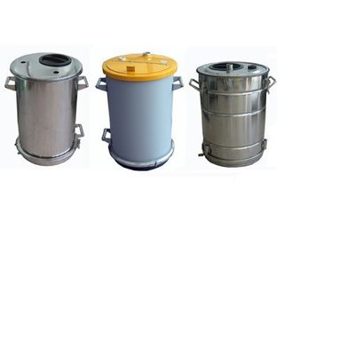Kinerja tahan lama Kapasitas besar stainless steel Powder Coating Bucket Hopper