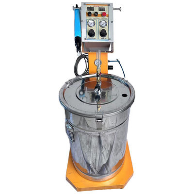 Mesin semprot cat bubuk elektrostatik portabel stainless steel untuk lapisan vakum