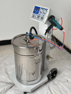 28KG Berat Gema Optiflex 2B Sistem Perubahan Warna Cepat Lapisan Serbuk Elektrostatik Manual