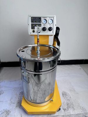 Electrostatic Powder Coating Paint Spray Machine dengan Pelanggan Permintaan Pelapis Warna