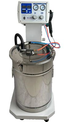 Jalur Lapisan Serbuk Substrat Baja dengan Kabinet Reciprocator dan Oven Gas Otomatis