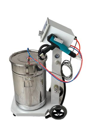 Industri Pertambangan Energi Electrostatic Sprayer Powder Coating Gun dengan Substrat Baja