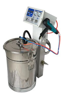 Vakuum Coating Mesin Automatic Powder Coating untuk peralatan toko cat yang kompetitif