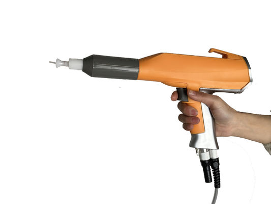 Mesin Lapisan Serbuk Substrat Baja Lapisan Serbuk Elektrostatik Booth untuk Lapisan