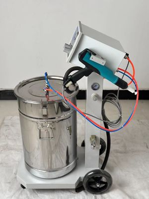 Sistem Lapisan Serbuk Vibrator Perubahan Warna Cepat untuk Semua Jenis Substrat Logam