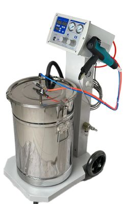 Vibrating Powder Coating Machine untuk tegangan yang disesuaikan dalam lini produksi coating