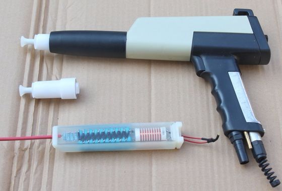 Peralatan pelapis Mesin melukis elektrostatik Pistol semprot pelapis bubuk otomatis