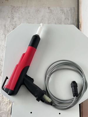 Mudah dioperasikan Manual Powder Coating Gun Disesuaikan Powder Coating Machine Gun