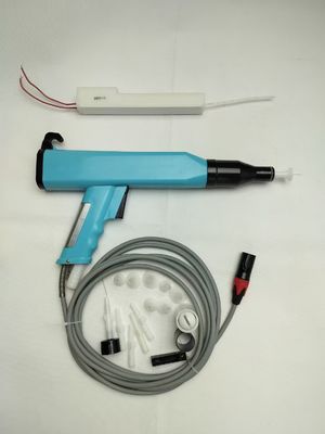 Kompetitif 2024 Ekonomi Electrostatic Manual Powder Coating Gun untuk Mesin Logam